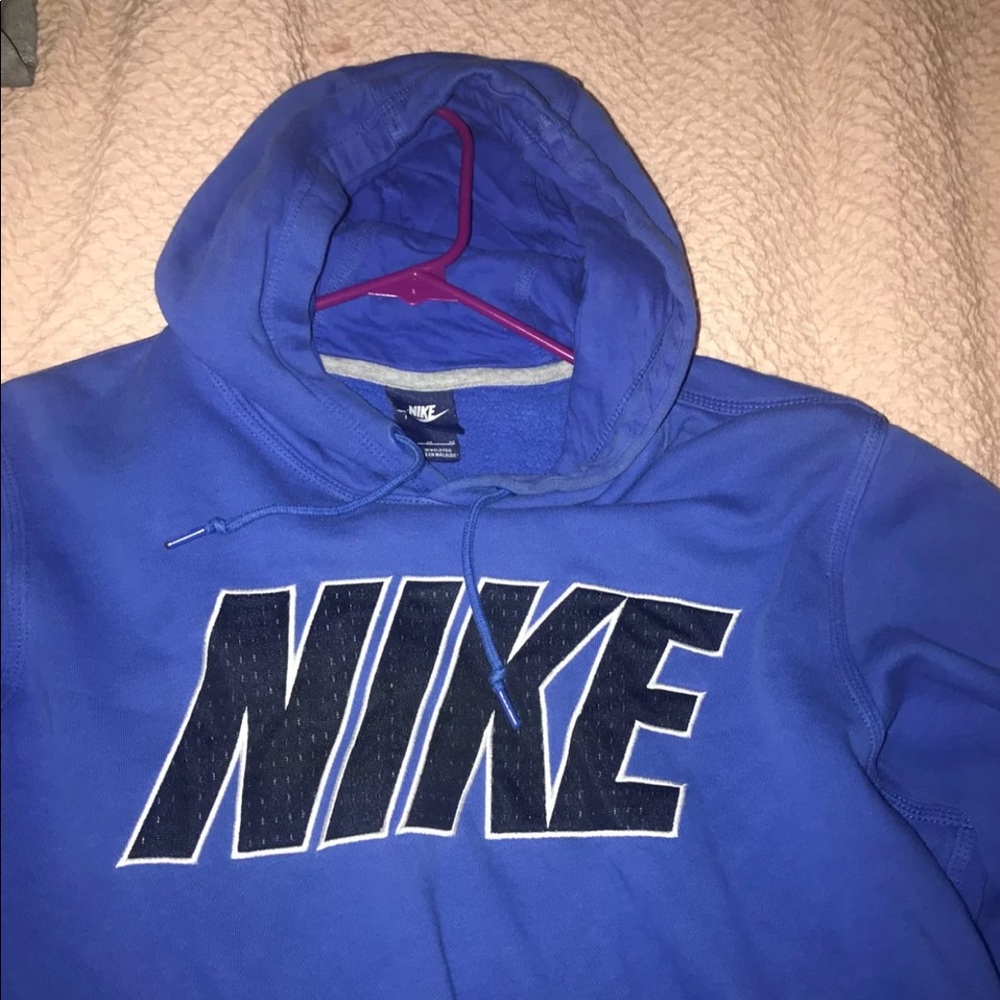 Blue Nike Hoodie